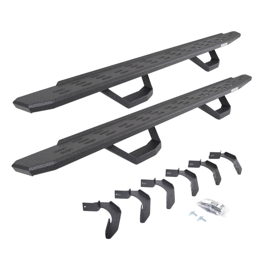 Go Rhino! 6961268020T Go Rhino 6961268020T RB30 Running Boards with Mounting Brackets, 2 Pairs Drop Steps Kit For Ford 04-14 F-150 Fits select: 2004-2014 FORD F150