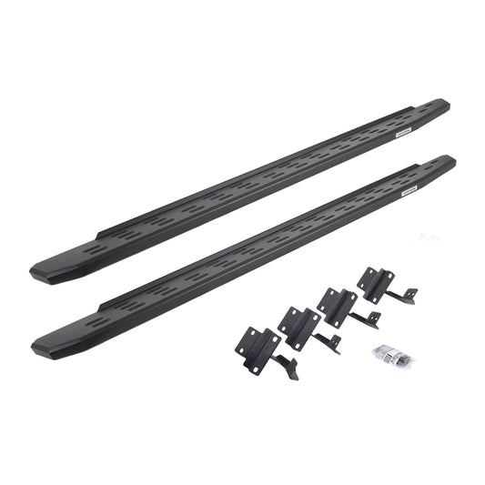 Go Rhino! 69617780PC Go Rhino 69617780PC RB30 Running Boards with Mounting Bracket Kit For Ford 15-23 F-150, Ford 17-23 F-250 Super Duty, Ford 17-23 F-350 Super Duty Fits select: 2015-2023 FORD F150, 2017-2022 FORD F250