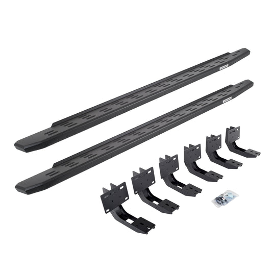 Go Rhino! 69630680PC Go Rhino RB30 Textured Black Running Boards Fits 2019-2026 Ram 1500 (69630680PC)