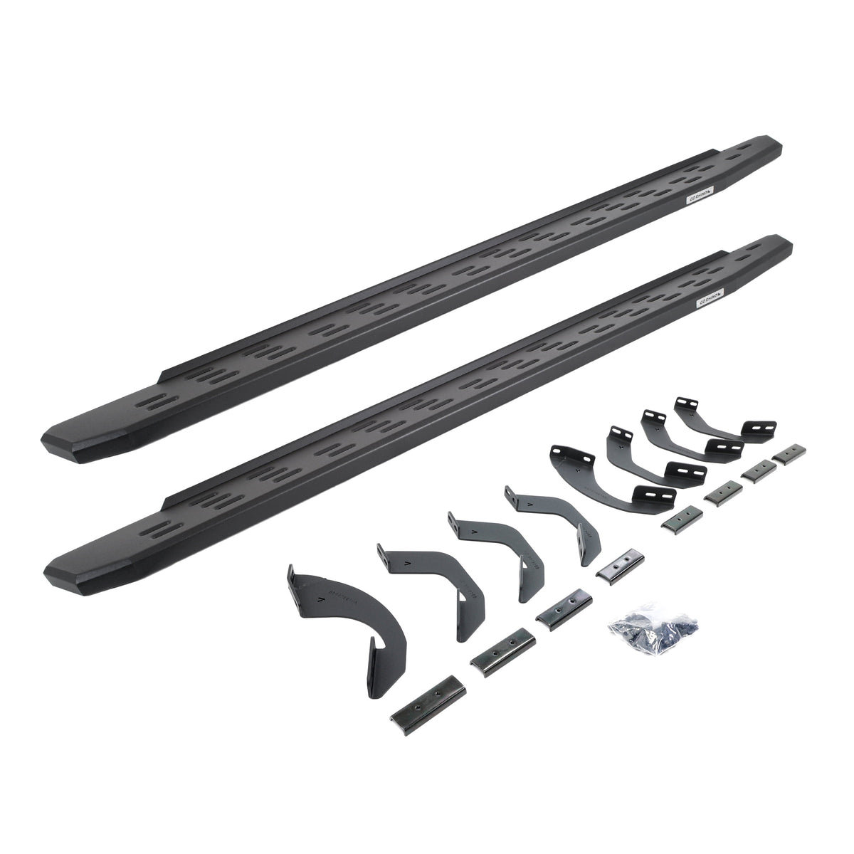 Go Rhino! 69643580PC Go Rhino 69643580PC RB30 Running Boards with Mounting Bracket Kit - Double Cab For Toyota 22-24 Tundra (Extended Cab Pickup)