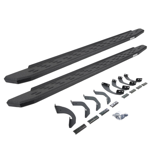 Go Rhino! 69643580T Go Rhino RB30 Protective Bedliner Coated Running Boards Fits 2022-2026 Toyota Tundra (69643580T)
