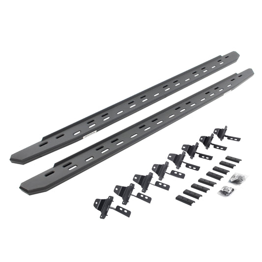 Go Rhino! 69651687SPC Go Rhino 69651687SPC RB30 Slim Line Running Boards with Mounting Bracket Kit For Jeep 20-23 Gladiator (Crew Cab Pickup)