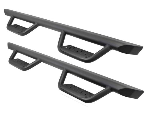 Go Rhino! D224506T Go Rhino D224506T Dominator Xtreme D2 Side Steps with Rocker Panel Mounting Bracket Kit For Jeep 18-24 Wrangler
