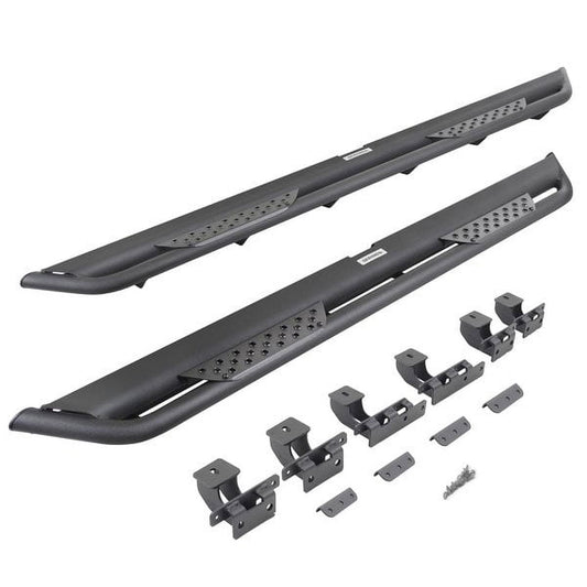 Go Rhino! DT4516T Go Rhino DT4516T Dominator Xtreme DT Side Steps with Rocker Panel Mounting Bracket Kit For Jeep 20-23 Gladiator (Crew Cab Pickup)