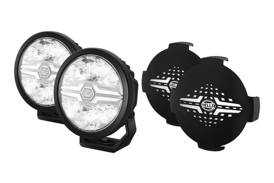 Hella 358228801 Hella Bulbs 358228801 Round LED Auxiliary Light Kit