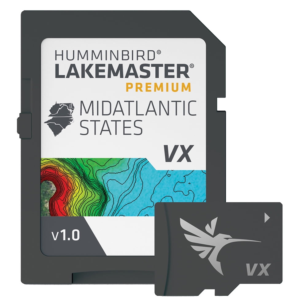Humminbird 602004-1 Humminbird LakeMaster VX Premium - Mid-Atlantic States [602004-1]