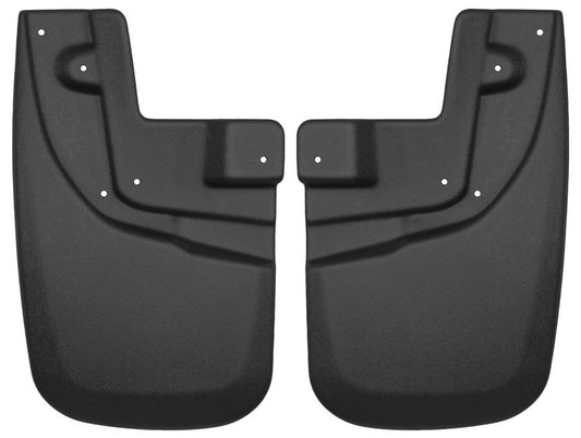 Husky Liners 56931 Husky Liners 56931 Custom Molded Mud Flaps Fit 05-15 Tacoma My Tacoma, PreRunner, TRD w/ OE Fender Flares & Mud Flaps Front