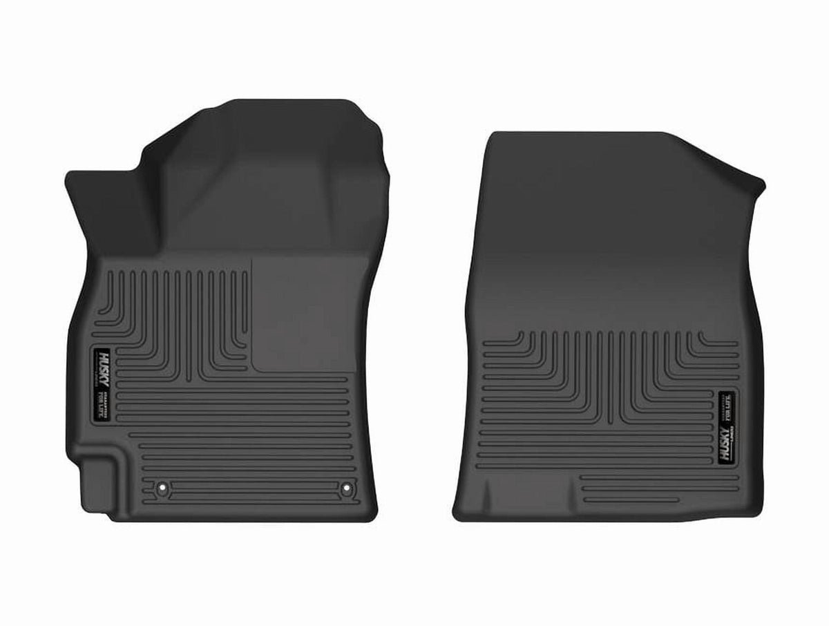 Husky Liners 51301 Husky Liners 51301 X-Act Contour Floor Liners Fits 2021-2025 Hyundai Elantra Hybrid, Non-Hybrid, Blue Hybrid, Limited, Limited Hybrid, N Line, SE & SEL Front Row 2 Pc Black