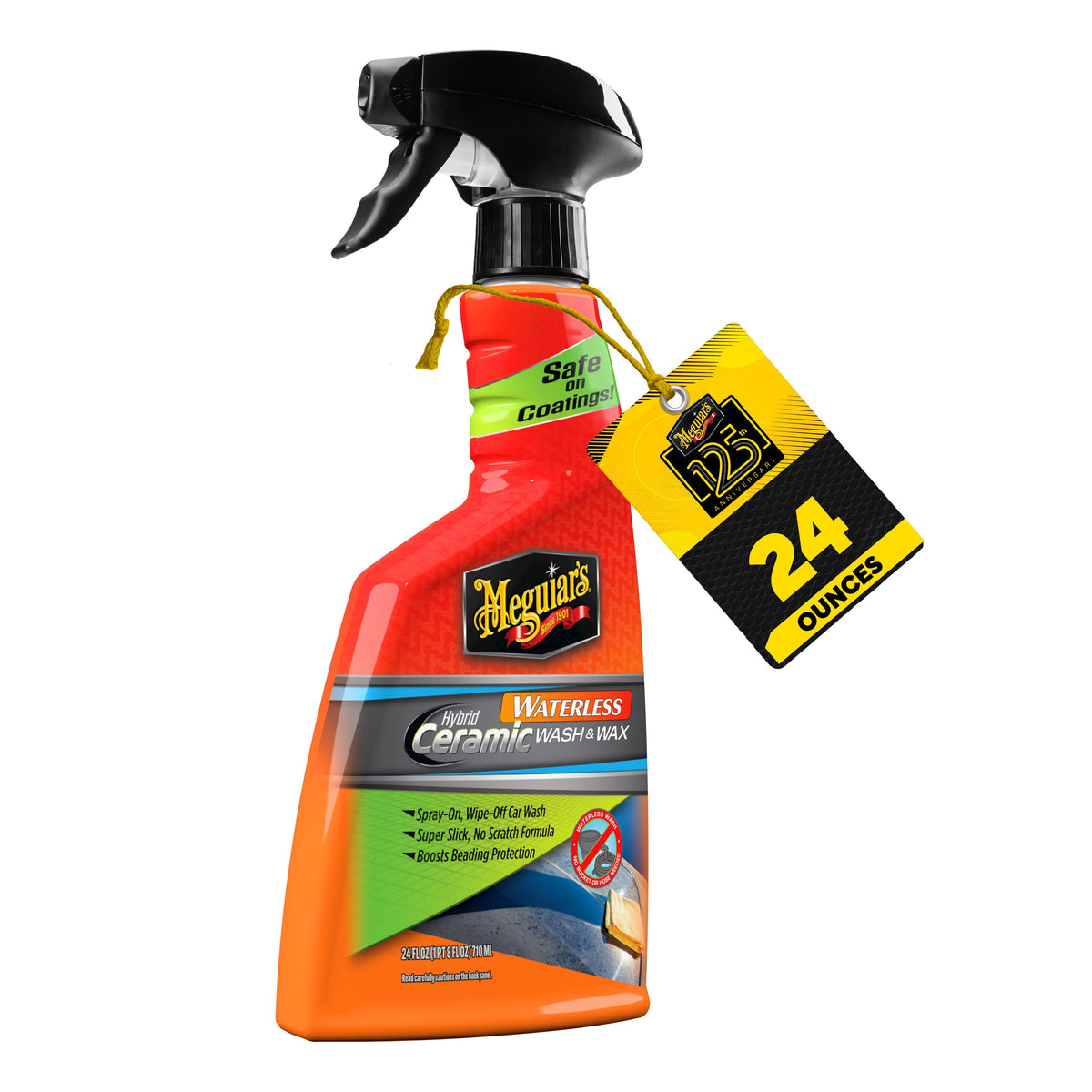 Meguiar's G251024 Meguiar's Hybrid Ceramic Waterless Wash & Wax, 24 oz