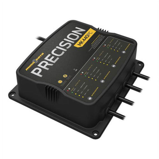 Minn Kota 1834401 Minn Kota MK440 PC 4 Bank On-Board Battery Charger 1834400 w/ LED Indicators