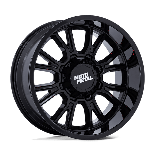 Moto Metal MO810BX20908020 Moto Metal Cast Aluminum Wheel MO810 20x9 8x6.5 G-BLK 20mm, MO810BX20908020