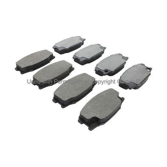 MPA Mpa Electrical 1003-0734M Quality Built Black Series Semi Metallic Brake