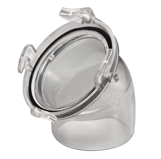 Valterra T1026 Valterra T1026 Hose Adapter - 45°, 3", ClearView