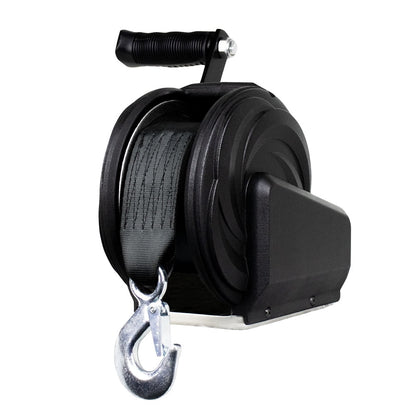Powerwinch 21400-W-1200-8-B-R Powerwinch 21400-W-1200-8-B-R Select Series Winch 1,200lb, 8" Crank Arm - Carbon Black