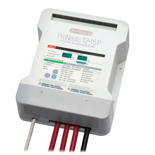 ProMariner 63115 ProMariner ProNautic 1215P 15 Amp 3 Bank Battery Charger