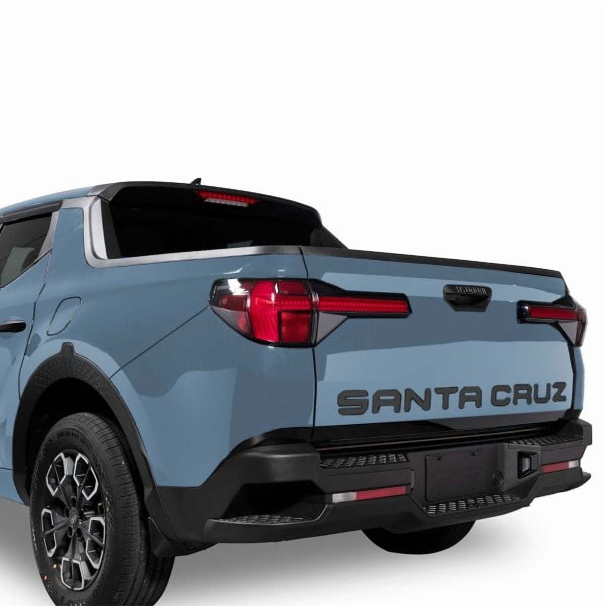 Putco 55550BPSC Putco 55550BPSC Santa Cruz Tailgate Letter Kit Black Platinum