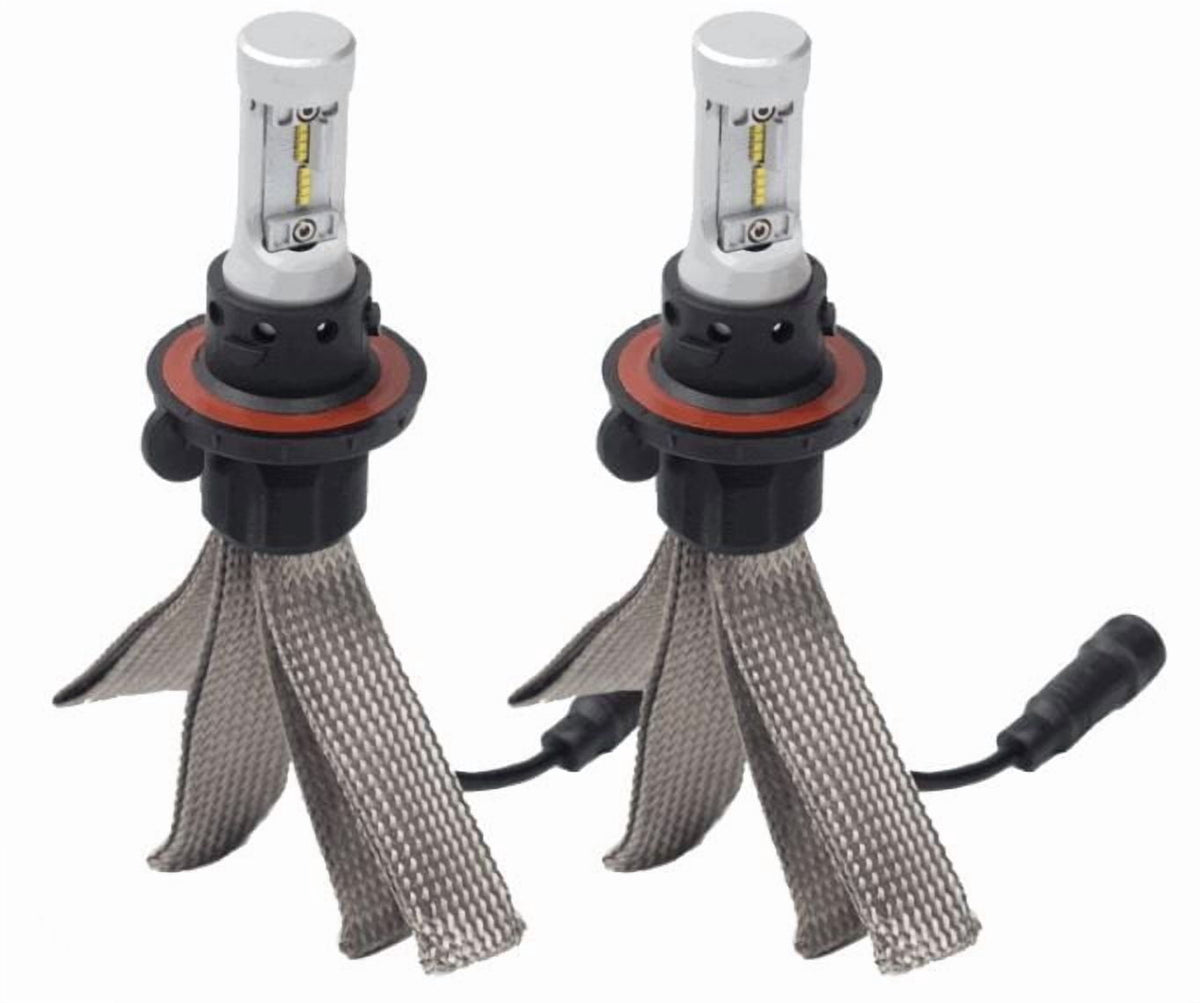Putco 3000H3 Putco H3 LED Fog Light Bulb Philips Lumileds Clear Pair Without Anti-Flicker Harness for 1994-1999 Ford F-150