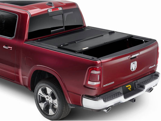 Undercover AX22004 RealTruck UnderCover Armor Flex Hard Folding Tonneau Cover Fits 2004-2014 Ford F-150 6'7" Bed (78.8")
