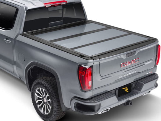 Undercover AR12022L-41 RealTruck UnderCover Fusion Hard Trifold Fits 19-24 New Body Chevy/GMC 1500 5'8 Bed Paint Code 41 Black