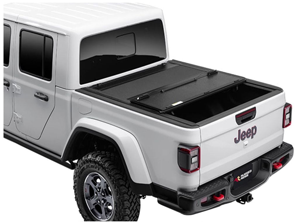 Rugged Ridge 13550.24 Rugged Ridge 13550.24 ARMIS Tonneau Cover TONNO HARD FOLDING Fits select: 2020-2021 JEEP GLADIATOR, 2022-2023 JEEP GLADIATOR SPORT