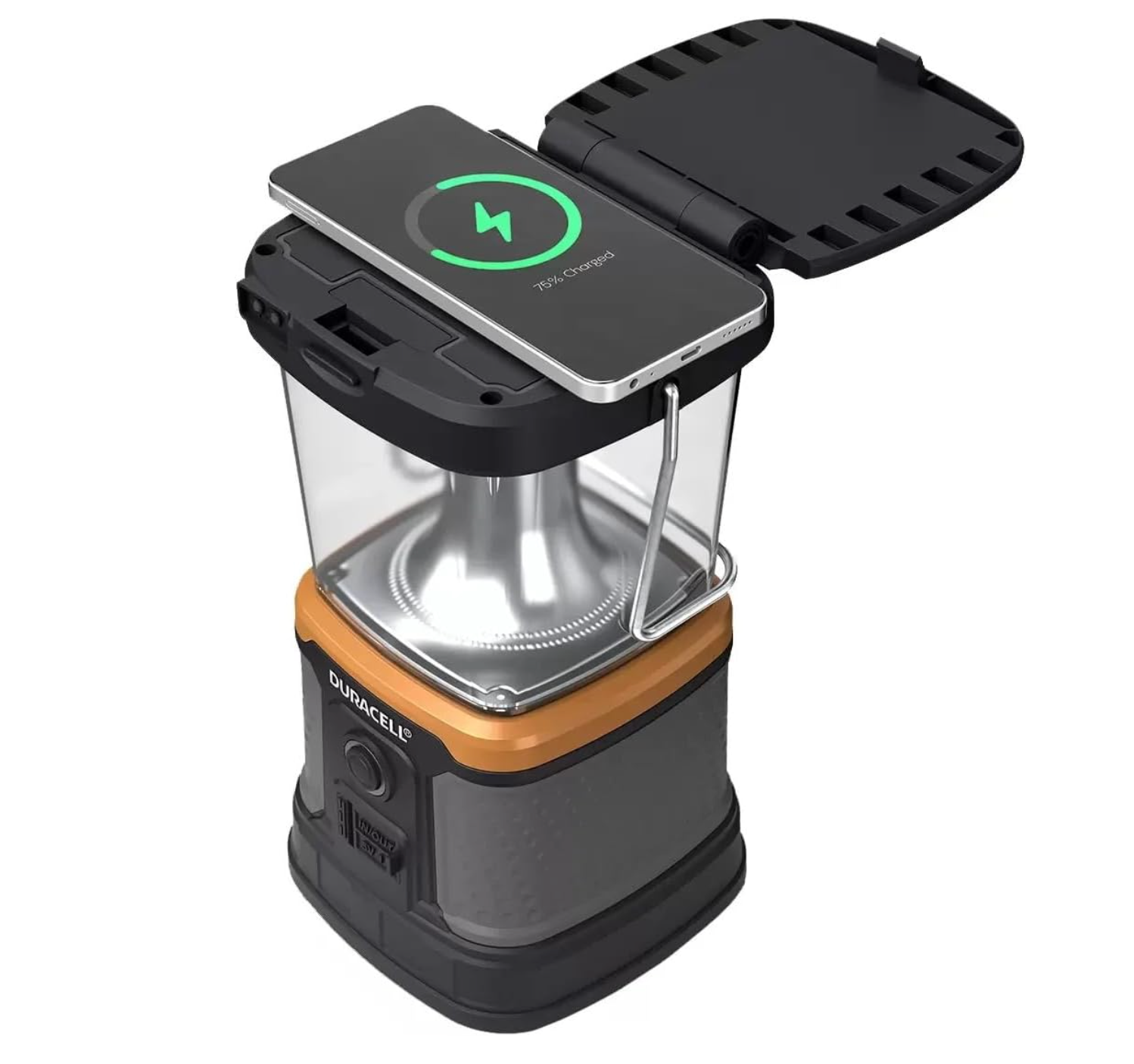 Duracell Tri-Power Rechareable Lantern 3000 Lumens with QI Charging