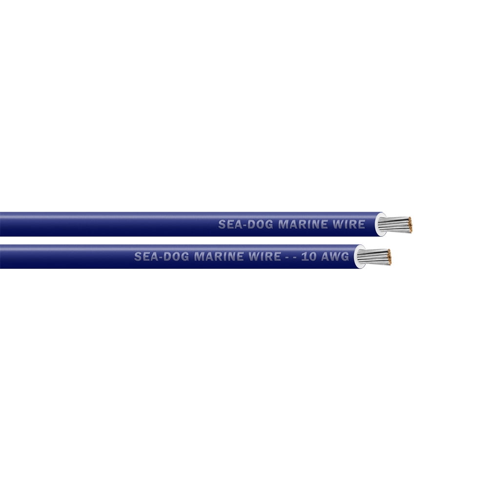 Sea-Dog Line 8010060 Seadog 8010060 Sea-dog 10 Awg Dark Blue Primary Wire - 25'
