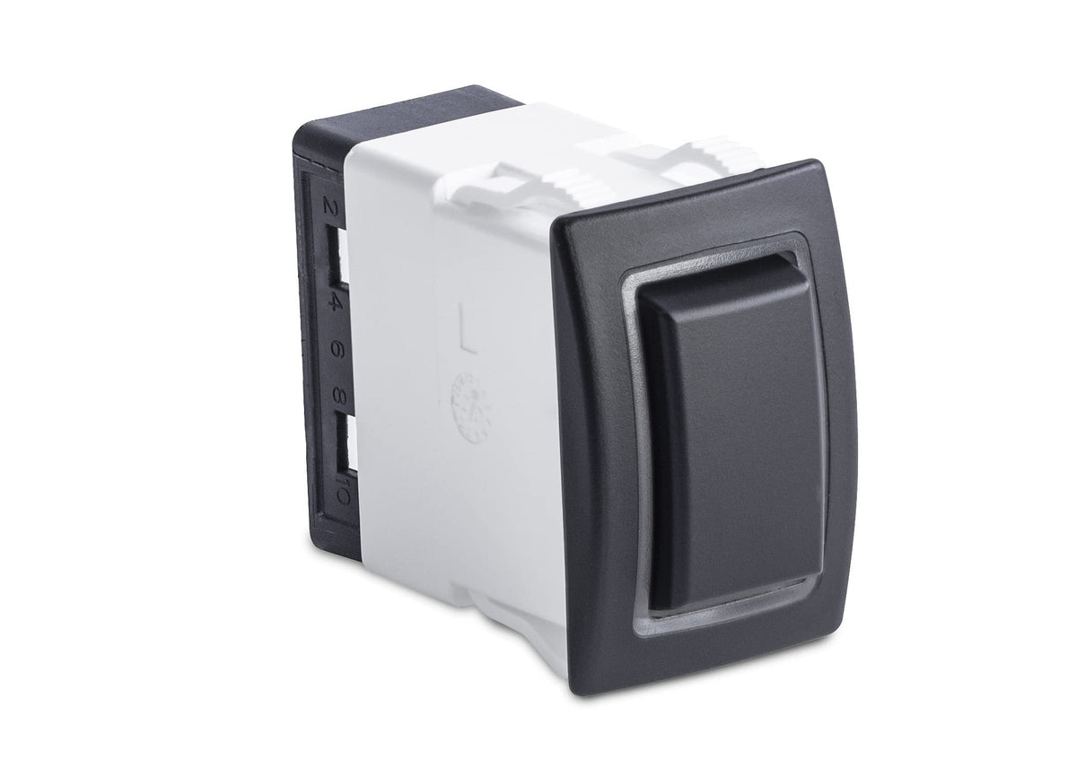 SeaStar Solutions RK40700B SeaStar Solutions RK40700B Blue Halo DPDT Dependent Rocker Switch