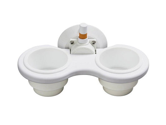 SeaSucker MC5301W SeaSucker 2-Cup Holder Vertical (White)