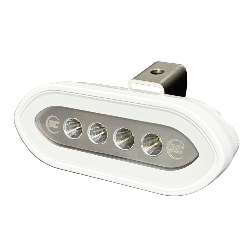 Shadow Caster SCM-SLB4X-GW-WH Shadow-Caster Bracket Mount Spreader Light - White Housing ... [SCM-SLB4X-GW-WH]