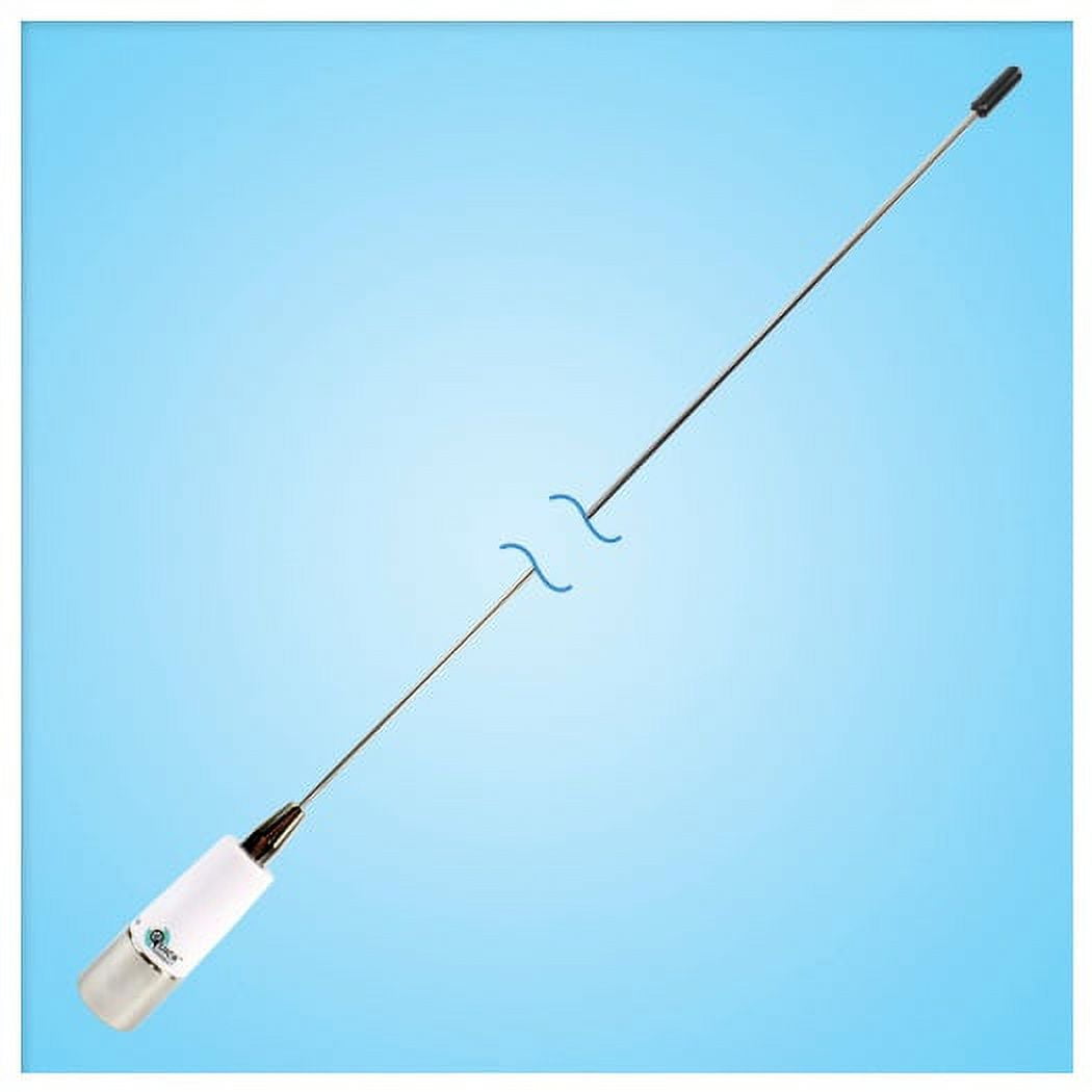 Shakespeare QC-3 Shakespeare Quick Connect 3ft VHF Antenna Chrome Ferrule