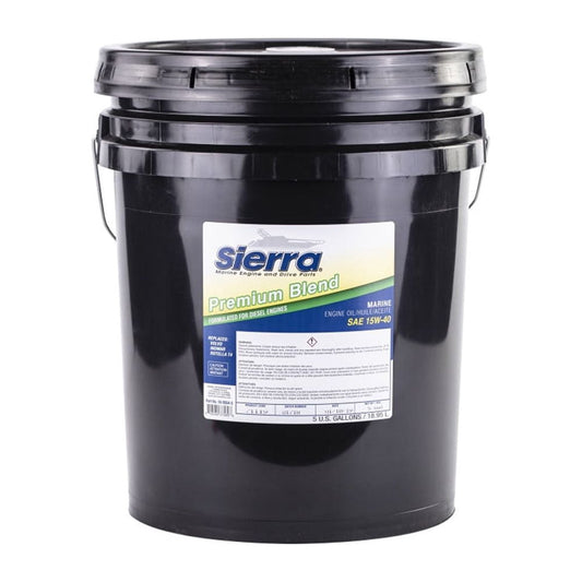 Sierra 18-9554-5 Sierra 18-9554-5 15W-40 Premium Blend Engine Oil - 5 Gallon