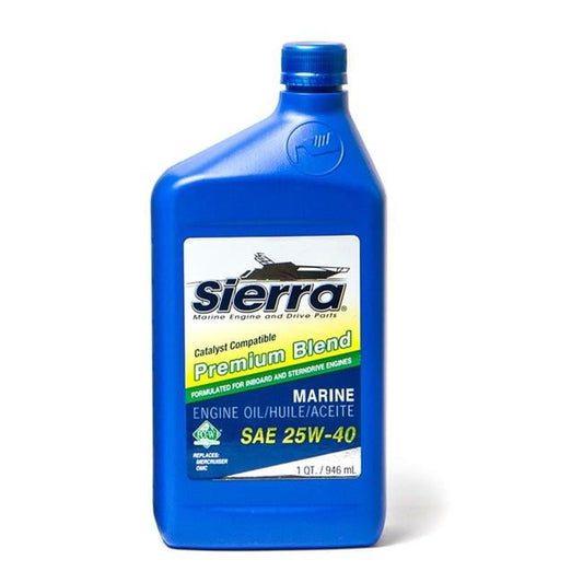Sierra 18-9400CAT-2 Sierra 25W-40 Catalyst Engine Oil - Quart