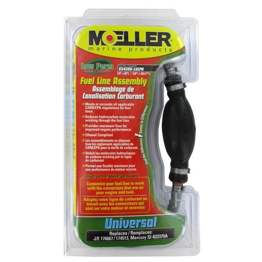 Sierra Marine 034390-10 Sierra Marine 3439010 0.37 in. ID Universal Low-Permeation Fiel Line