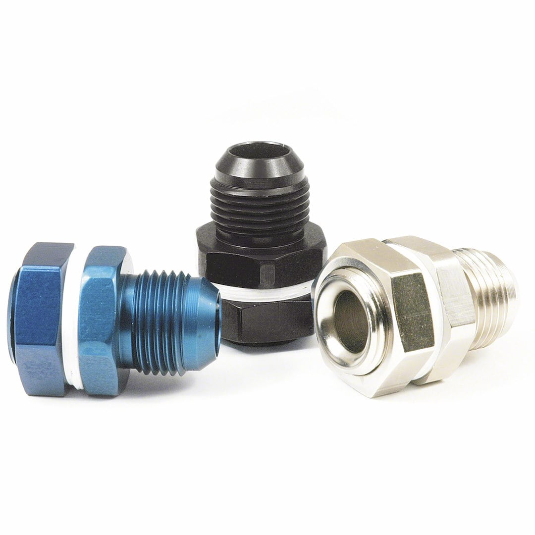 Speedfx 579012BK SpeedFX 579012BK Coupler Fitting; Fuel Cell Bulkhead; Straight; -12AN; Single