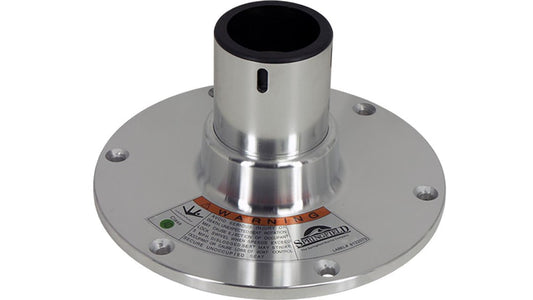 Springfield 1280104-MPL Springfield Marine 1280104MPL Polished Regatta Pedestal 4.5"
