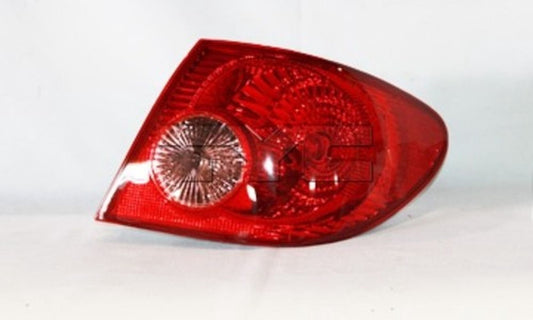 TYC TYC 11-5703-90-9 Capa Certified Tail Light Assembly Fits select: 2005-2008 TOYOTA COROLLA