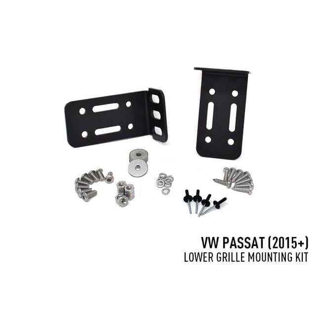 Triplerlight VIFK-PASSAT-01K Triplerlight KPASSAT01K Bumper Beam Mount Fits for 2015-2022 Volkswagen Passat - Black