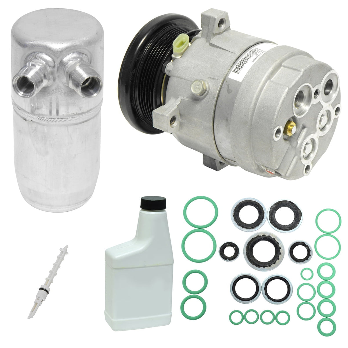 Universal Air Conditioner (Uac) Universal Air Conditioner KT3453 A/C Compressor and Component Kit