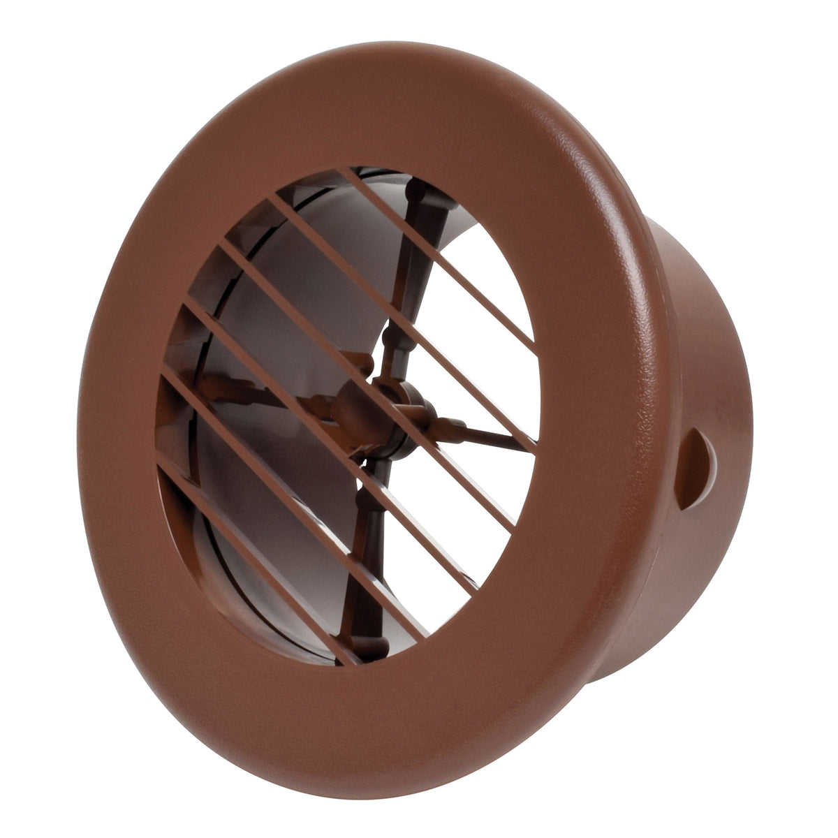 Baystate A10-3347VP Valterra A10-3347VP Rotating Heating and A/C Register - 4" ID x 5-3/8" OD, Brown
