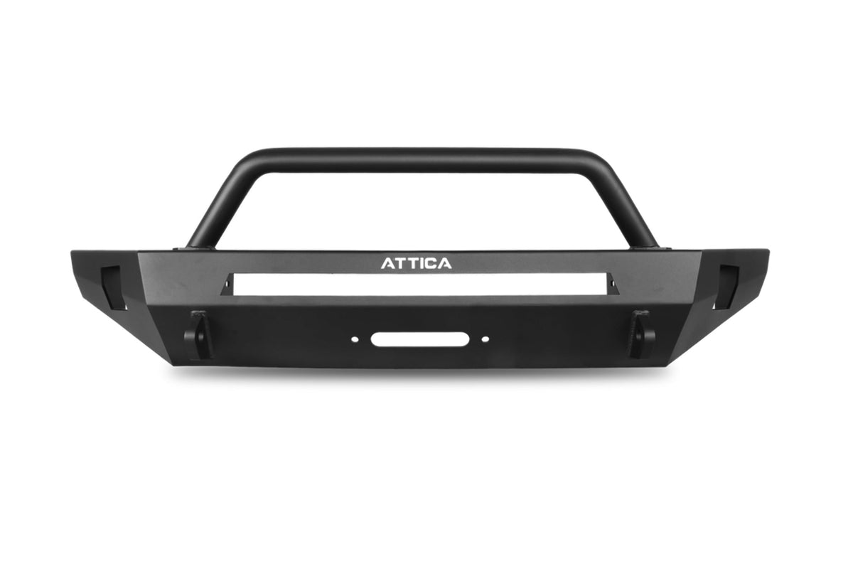 Winjet ATTTR01B101-BX Winch Bumper - Black