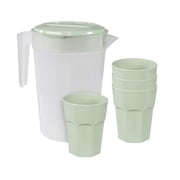 Camp Casual CC-013MS Camp Casual CC013MS Pitcher & Tumbler, Mountain Sage - 6 Piece