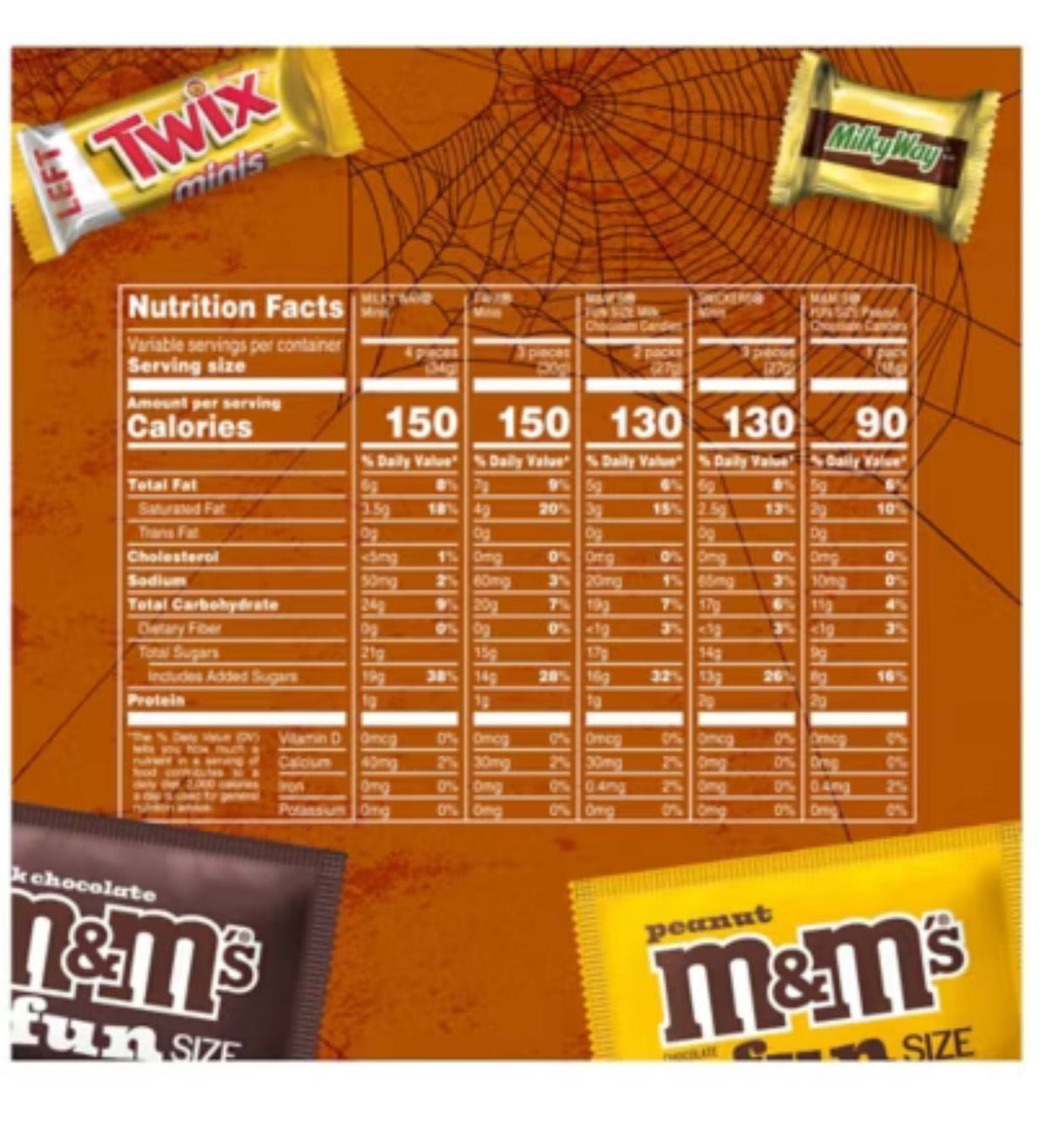 Mars Mars Mixed Chocolate Halloween Candy Variety Pouch, 42.55 oz