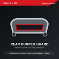Black Horse RDLTOT401B - Rear Bumper Guard