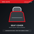 Covercraft SS8542PCCH 22-23 fits Toyota™ fits Tundra™ Polycotton SeatSaver Custom Second Row Seat Covers - Charcoal