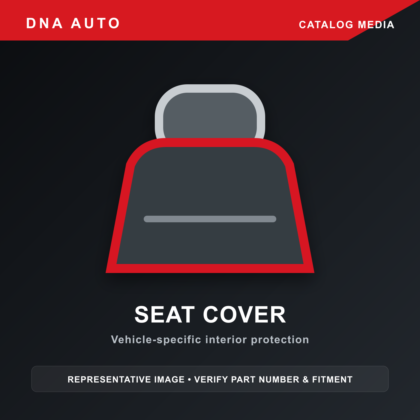 Covercraft SS8542PCCH 22-23 fits Toyota™ fits Tundra™ Polycotton SeatSaver Custom Second Row Seat Covers - Charcoal